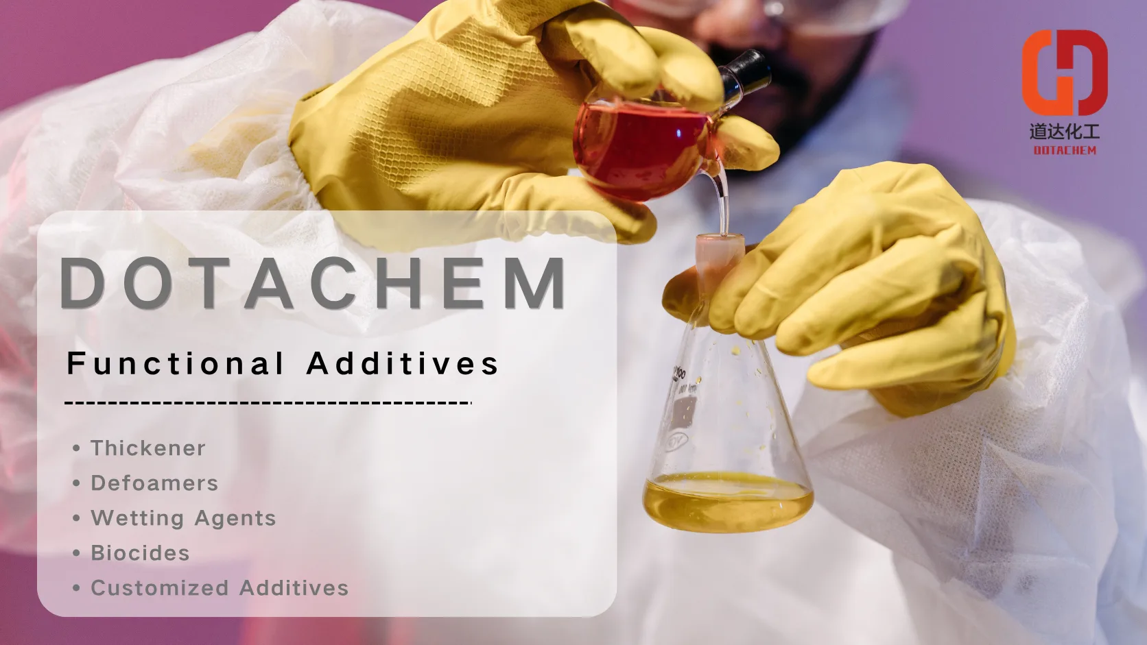 Представляем серию функциональных добавок Dotachem: практические решения для промышленных рецептур